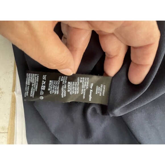 The Kooples Navy And White Collared Dress Sz Med - Picture 9 of 9